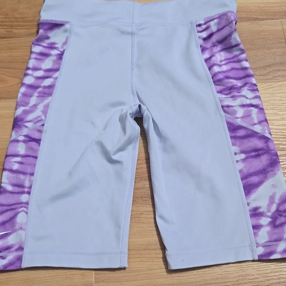 nike dri-fit tight fit girls shorts